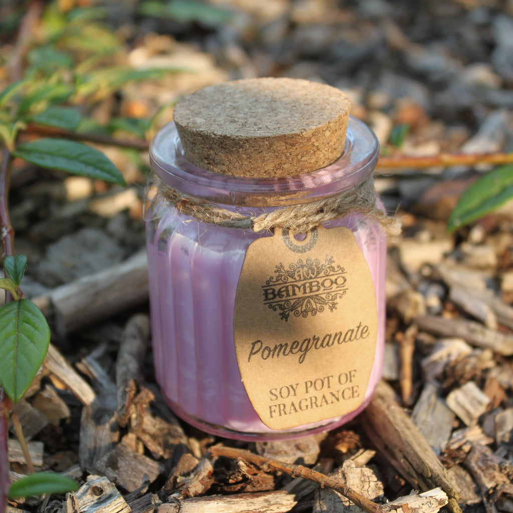 Beautiful Scented Candles Infused with Reiki Healing Energy Pomegranate
